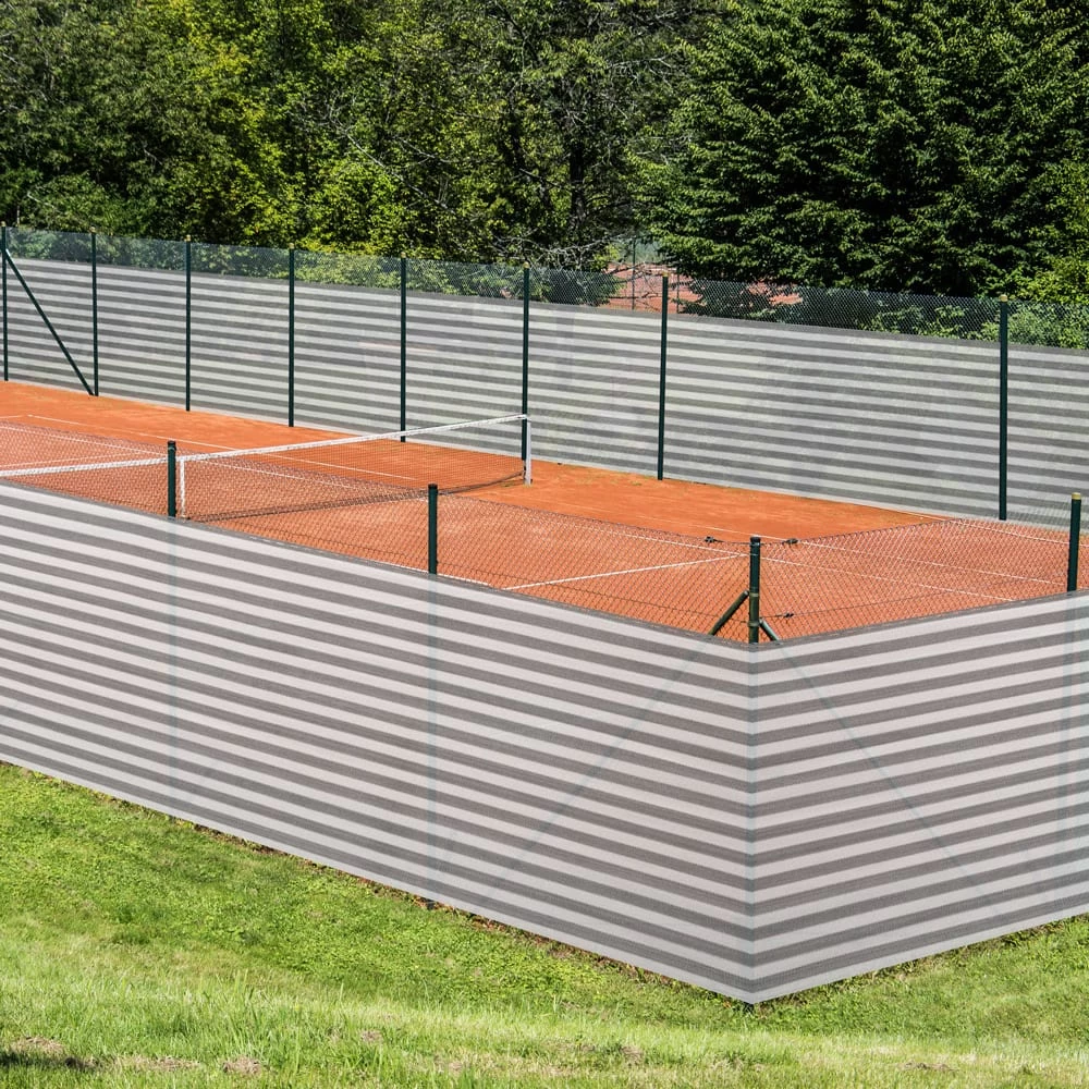Balkonsichtschutz Grau/Weiß 1,2x10m 11 Balkonsichtschutz Grau/Weiß 1,2x10m – Bild 9