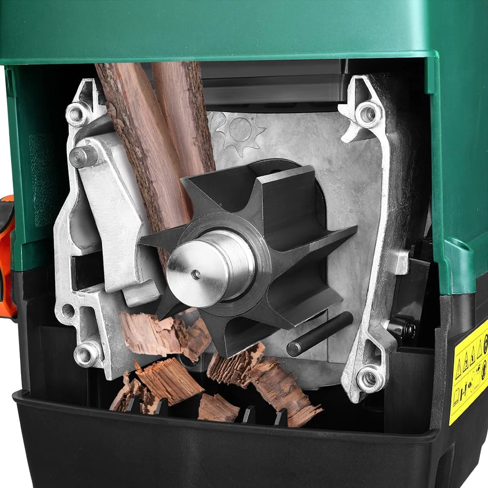 Leisehäcksler 3.075W Mit 2 Sammelbeuteln Je 60L 10 Leisehäcksler 3.075W Mit 2 Sammelbeuteln Je 60L – Bild 8