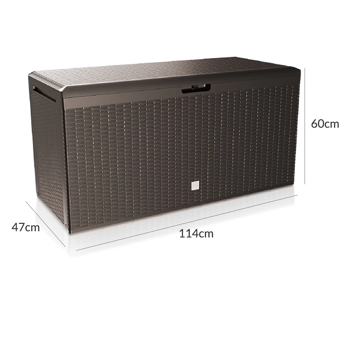 Auflagenbox Rato Plus Braun 290L Rollen 8 Auflagenbox Rato Plus Braun 290L Rollen – Bild 6