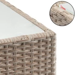 Polyrattan Beistelltisch Grau-Beige 58x58x42cm 16 Polyrattan Beistelltisch Grau-Beige 58x58x42cm -Gartenmöbel Und Dekoration Geschäft 36cfa6126f81125c2295ce471e4ddba2 de 108637d 10 1 2