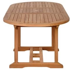 Gartentisch Bari Teakholz 150-200x90x75cm Erweiterbar -Gartenmöbel Und Dekoration Geschäft 38c393ef98f3eee4ae28239e43eb4040 de 109043d 8 1