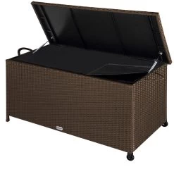 Polyrattan Auflagenbox Braun 122x56x61cm Rollen 25 Polyrattan Auflagenbox Braun 122x56x61cm Rollen -Gartenmöbel Und Dekoration Geschäft 39eeb4ddc3462c526209562d34bda224 de 103761d 3
