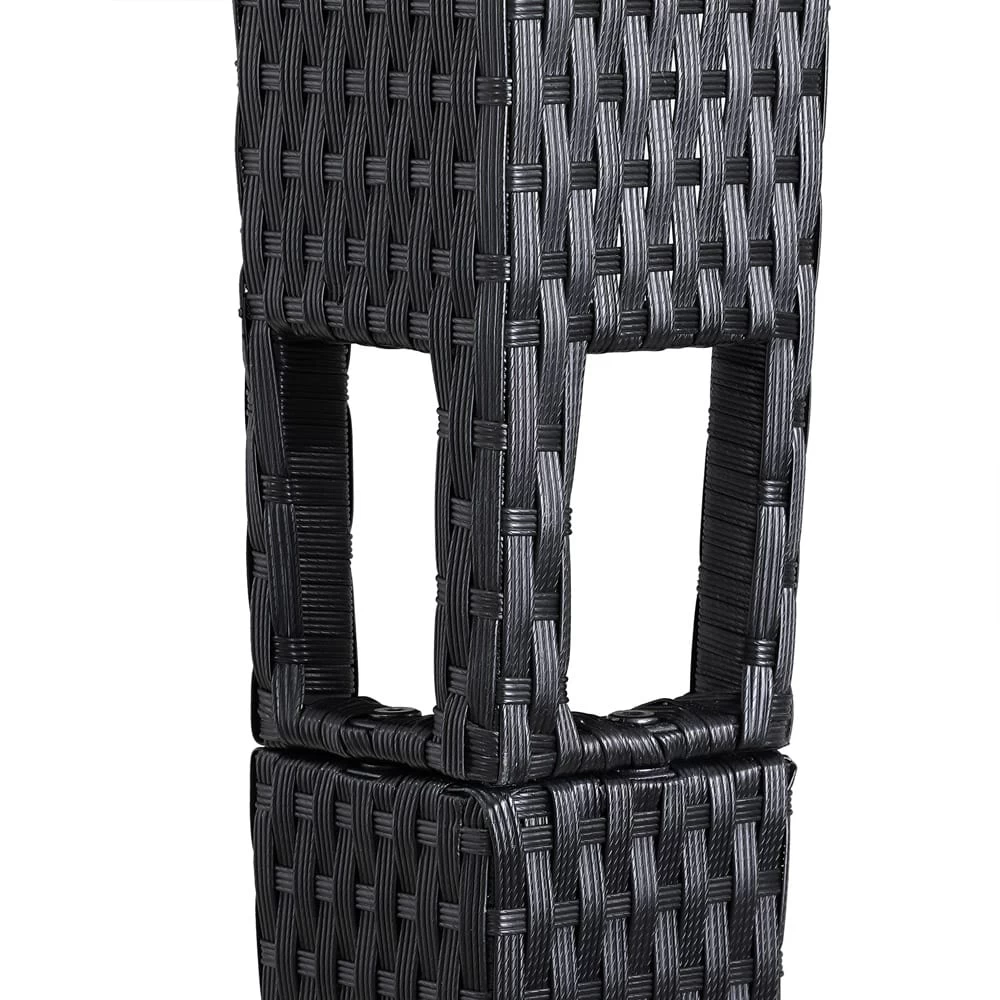 Polyrattan Pavillon Anthrazit 3x4m 11 Polyrattan Pavillon Anthrazit 3x4m – Bild 9