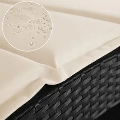 Polyrattan-Sonnenliege Halbmond Schwarz Klappbar 17 Polyrattan-Sonnenliege Halbmond Schwarz Klappbar -Gartenmöbel Und Dekoration Geschäft 3a7c793b1f0cdbdaf44d2117b961a9f9 de 106243d 8 1