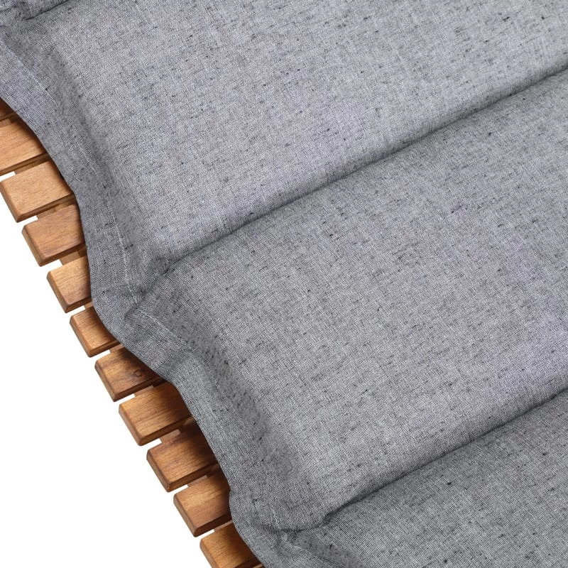 Auflage Schwungliege Grau Meliert 177x58x7cm 12 Auflage Schwungliege Grau Meliert 177x58x7cm – Bild 10