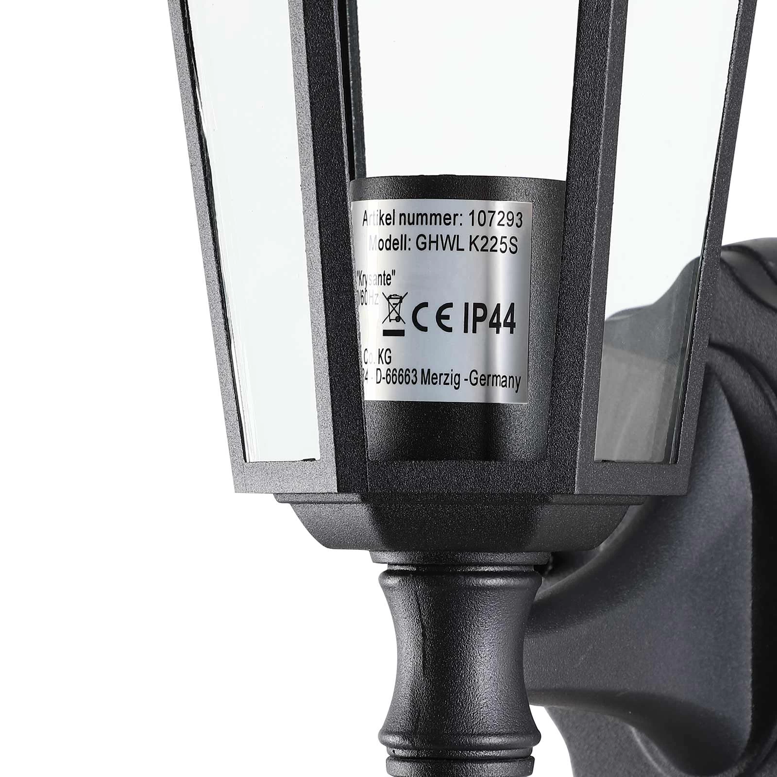 Wandleuchte Krysante Edelstahl 8 Wandleuchte Krysante Edelstahl – Bild 6