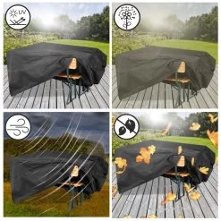 Abdeckplane Bierzeltgarnitur Anthrazit 180x82x135cm -Gartenmöbel Und Dekoration Geschäft 3d428072f584bf2027f7c307e04fa592 de 108923d 4 1 1