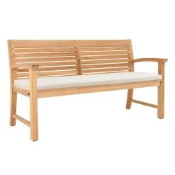 Bankauflage Toscana Weiß 180x50x7cm