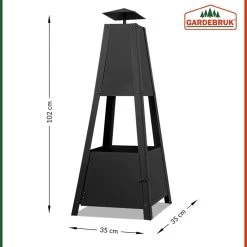 Feuerstelle Pyramide -Gartenmöbel Und Dekoration Geschäft 3df28359c4198a44db21749b3312f707 de 101101d 24