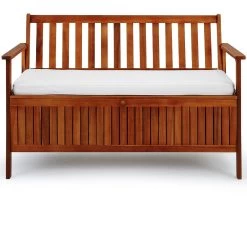 Gartenbank Akazienholz 120x62x82cm Mit Stauraum -Gartenmöbel Und Dekoration Geschäft 3dfc990285fc42bddf8479dfe35a3866 de 100005d 3