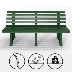 Gartenbank Orchidea Grün 145x49x74cm -Gartenmöbel Und Dekoration Geschäft 3fa81d353b7cbd7a8969d4110d510253 de 108195d 10