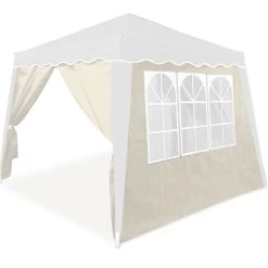 Seitenwand Faltpavillon Capri 2er-Set Beige 3x3m -Gartenmöbel Und Dekoration Geschäft 3ff977fc5986eee91eaf6e92d4b7a87f de 107587d 2 1