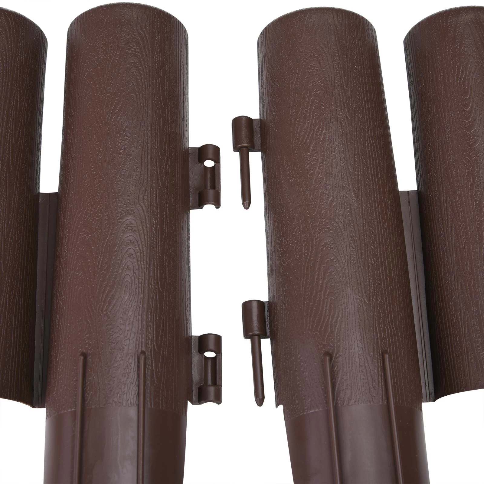 Beeteinfassung 8er-Set Braun 17,92m 6 Beeteinfassung 8er-Set Braun 17,92m – Bild 4