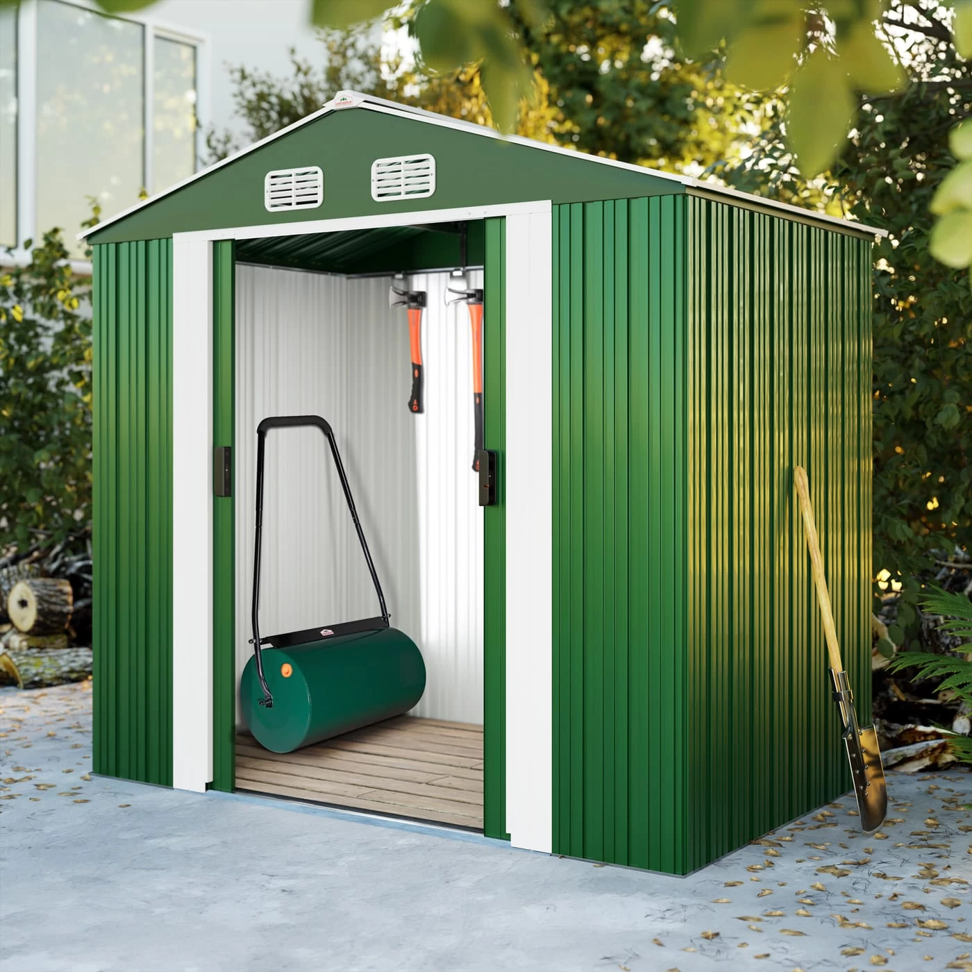 Rasenwalze Grün 60cm 6 Rasenwalze Grün 60cm – Bild 4