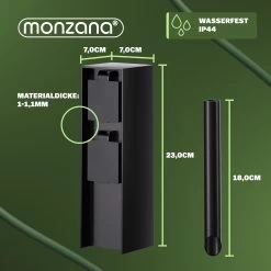 Gartensteckdose Schwarz 2er-Stecker 23x7x7cm 24 Gartensteckdose Schwarz 2er-Stecker 23x7x7cm -Gartenmöbel Und Dekoration Geschäft 411af3bd09b217ff4d88d1ff9b2df5b3 06 109602 on dts amz high de 1 1 1
