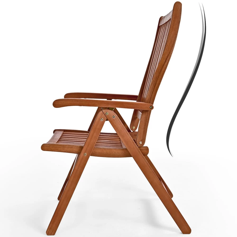 Garten-Sitzgruppe Vanamo 7-tlg. Eukalyptusholz FSC®-zertifiziert 5 Garten-Sitzgruppe Vanamo 7-tlg. Eukalyptusholz FSC®-zertifiziert – Bild 3