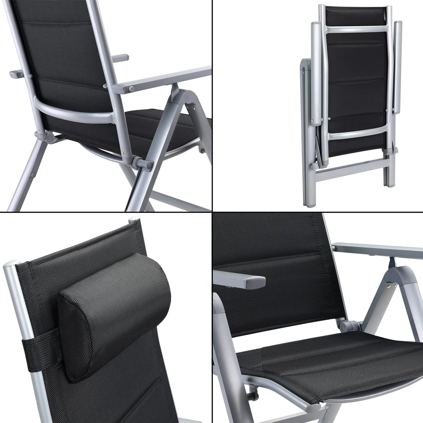 Gartenstuhl Bern Premium 2er-Set Silber Gepolstert 10 Gartenstuhl Bern Premium 2er-Set Silber Gepolstert – Bild 8