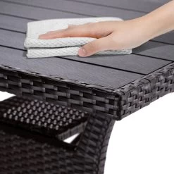 Polyrattan Gartentisch Takeo Braun 190x90x75cm WPC -Gartenmöbel Und Dekoration Geschäft 43cb47ca24c8aeade9ea09e4082a2f1e de 995689d 30 3