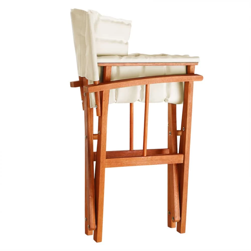 Regiestuhl Cannes Creme Eukalyptus FSC®-zertifiziert Gepolstert 7 Regiestuhl Cannes Creme Eukalyptus FSC®-zertifiziert Gepolstert – Bild 5