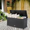 Polyrattan Auflagenbox Schwarz 122x56x61cm Griffe -Gartenmöbel Und Dekoration Geschäft 486253993e3ad30f178a0175a2e2e677 de 102318d 4