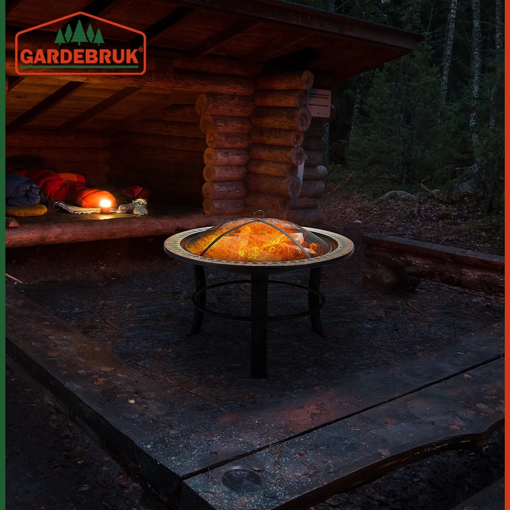 Feuerstelle Fuego Mosaik Rund 4 Feuerstelle Fuego Mosaik Rund – Bild 2