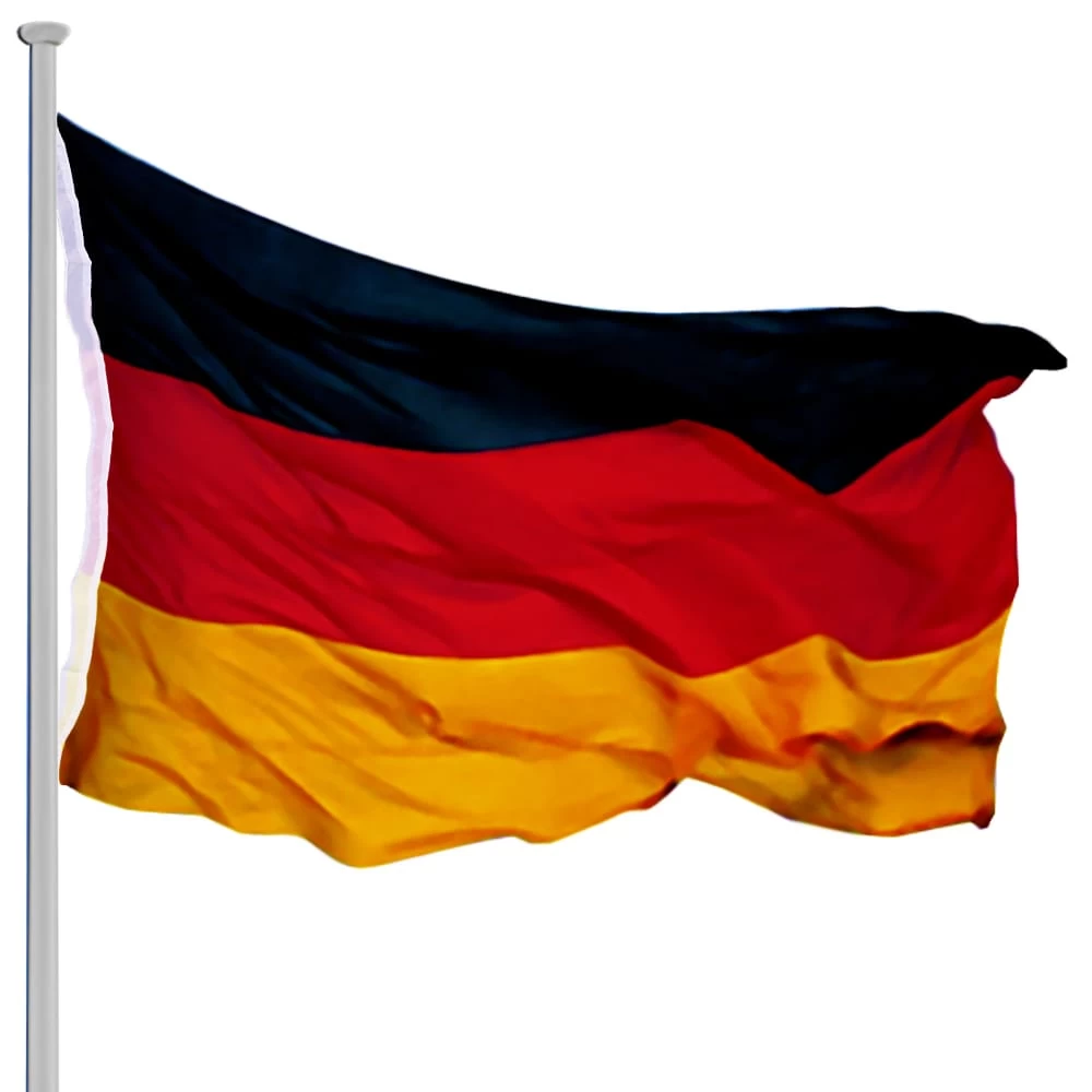 Fahnenmast Alu 650cm Inkl. Deutschland Flagge 3 Fahnenmast Alu 650cm Inkl. Deutschland Flagge