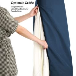 Abdeckung Ampelschirm Sonnenschirm Blau 3,5m -Gartenmöbel Und Dekoration Geschäft 50fda47d562fd6ae7025c6a419938785 de 102715d 7 1