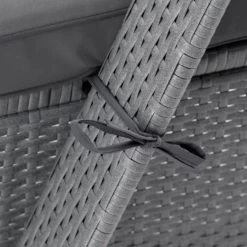 Polyrattan Sonnenliege Grau/Anthrazit 193x90x43cm -Gartenmöbel Und Dekoration Geschäft 52533fd4af7c349019064ed625ee237b de 995630d 07 1