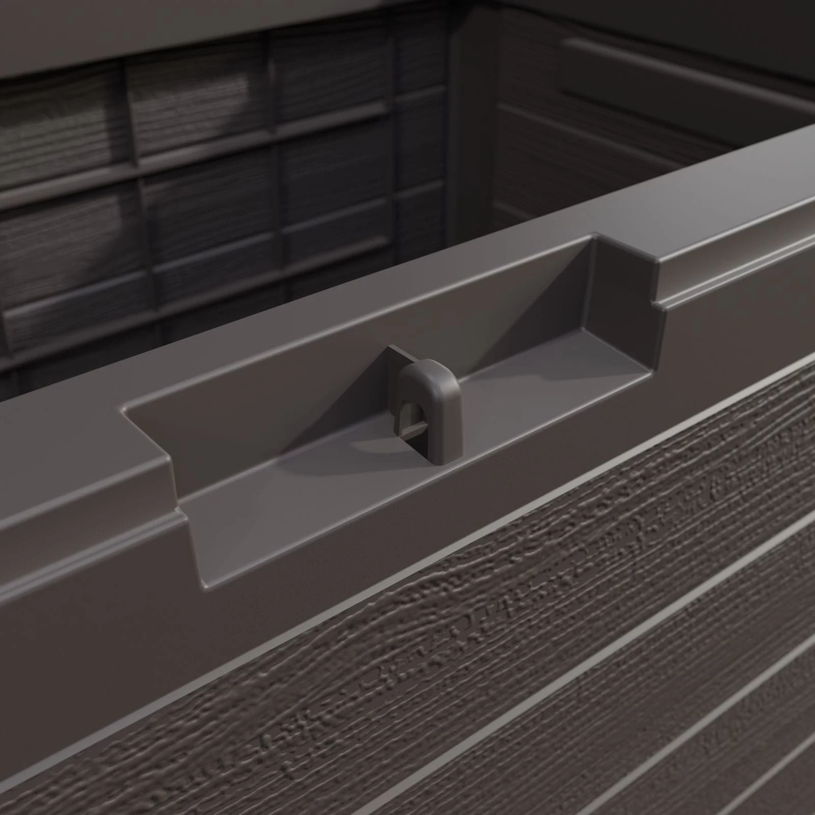 Auflagenbox Lille Braun 190L 11 Auflagenbox Lille Braun 190L – Bild 9