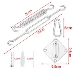 Sonnensegel Befestigungs Kit 14 Sonnensegel Befestigungs Kit -Gartenmöbel Und Dekoration Geschäft 55d7fb4ed4e20c97506a764374ff9225 de 106573d 2