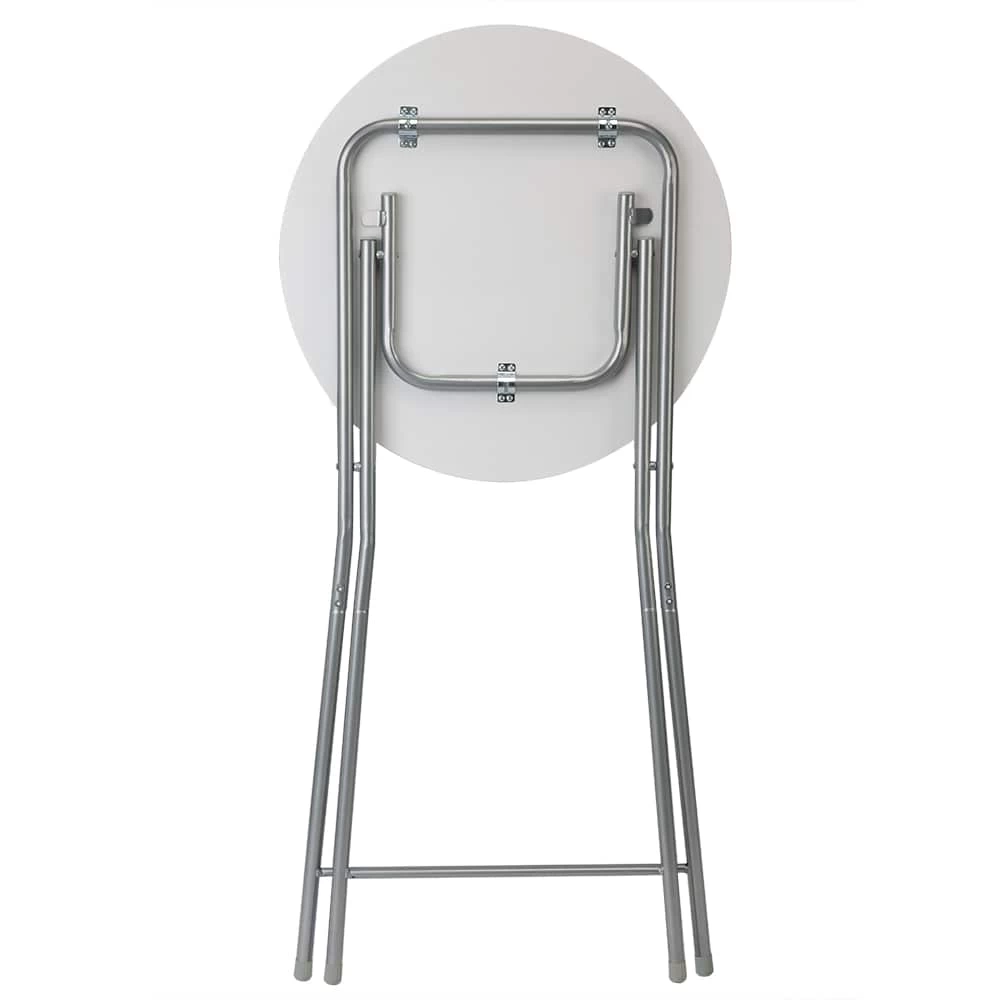 Stehtisch Weiß Marmoroptik Ø60cm Klappbar 13 Stehtisch Weiß Marmoroptik Ø60cm Klappbar – Bild 11