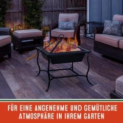 Feuerschale 45x45cm -Gartenmöbel Und Dekoration Geschäft 58708ec64f1695c713f6075531cf786b de 101099d 15