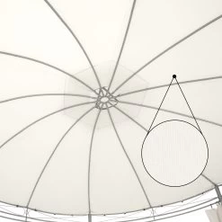 Pavillon Toscana Beige Ø3,5m UV-Schutz 50+ -Gartenmöbel Und Dekoration Geschäft 5b60b1e0084c43780f46226c0624b8e5 de 994672d 7 1