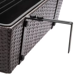 Polyrattan Blumenkasten 2er-Set Braun -Gartenmöbel Und Dekoration Geschäft 5d5c21c37599a54949e676c3d6d47695 de 108063d 7