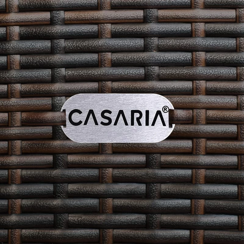 Polyrattan Garten-Sitzgruppe Bali 7-tlg. Braun/Creme 13 Polyrattan Garten-Sitzgruppe Bali 7-tlg. Braun/Creme – Bild 11