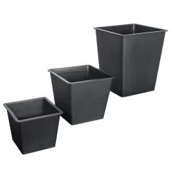 Polyrattan Blumentopf 3er-Set Schwarz 14 Polyrattan Blumentopf 3er-Set Schwarz -Gartenmöbel Und Dekoration Geschäft 5ee4103eeb1abba9a6e30cccc66bea59 de 106644d 3