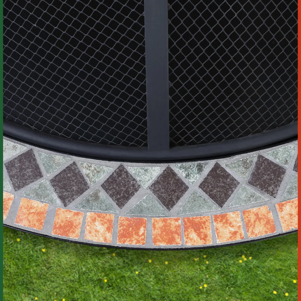 Feuerstelle Sevilla Mosaik Rund 8 Feuerstelle Sevilla Mosaik Rund – Bild 6