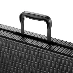 Rattanbänke Malmö 2er-Set Schwarz 180cm -Gartenmöbel Und Dekoration Geschäft 608878163163f59a8b04b8deffed5de4 de 108553d 4 1