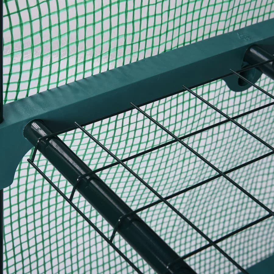 Gardebruk Foliengewächshaus 126x49x69cm 5 Gardebruk Foliengewächshaus 126x49x69cm – Bild 3