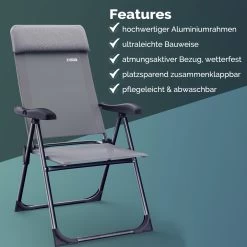Gartenstuhl 2er-Set Grau Alu Klappbar -Gartenmöbel Und Dekoration Geschäft 612fdaeb45d34b185fb02e341d1eab77 05 109579 on dts amz high de 1 1 1
