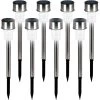 LED Solarleuchte 8er-Set Edelstahl 36,5cm -Gartenmöbel Und Dekoration Geschäft 61d86d7523ae43ba171be185865d0b77 a de 103233g5 1