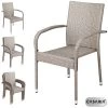 Polyrattan Stapelstuhl Comfort 4er-Set Creme 1 Polyrattan Stapelstuhl Comfort 4er-Set Creme -Gartenmöbel Und Dekoration Geschäft 632db0574a6c1e0b0a5bac7684d7acfe a de 108674g1 3