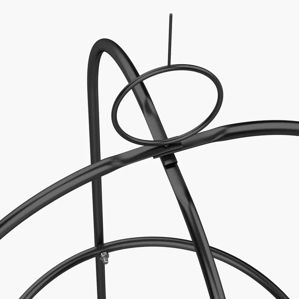 Rosensäule Schwarz 200x40cm 9 Rosensäule Schwarz 200x40cm – Bild 7