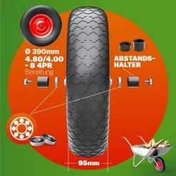 Schubkarrenrad Schwarz Luftbereift Inkl. Achse -Gartenmöbel Und Dekoration Geschäft 64fe2ebf7a97d305cf1060f343a131ec 06 101616 on dts amz high de 1 1 1