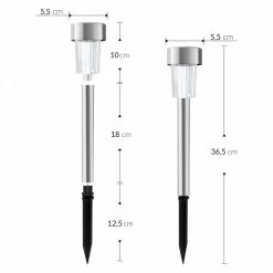 LED Solarleuchte 32er-Set Edelstahl Multicolor -Gartenmöbel Und Dekoration Geschäft 65759927afd3fc3cad816c71ae54b11e de 990164d 5