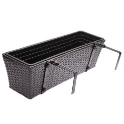 Polyrattan Blumenkasten 4er-Set Braun 14 Polyrattan Blumenkasten 4er-Set Braun -Gartenmöbel Und Dekoration Geschäft 675181fe78bd3d8c254b0308dcf110b8 de 108063d 2