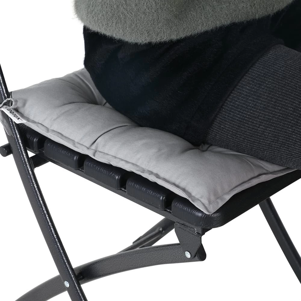 Sitzkissen 4er-Set Cozy Grau 10 Sitzkissen 4er-Set Cozy Grau – Bild 8