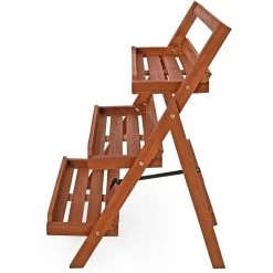 Blumentreppe 3 Stufen Akazie -Gartenmöbel Und Dekoration Geschäft 69ce78db3ce279b1d0a9f9b782733383 de 103758d 2