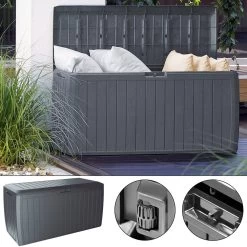 Auflagenbox Board Plus Anthrazit 290L Rollen -Gartenmöbel Und Dekoration Geschäft 6b14a12098350e2fc7f7b4e2065201c8 de 106895g 1