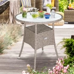Polyrattan Tisch Creme Ø60cm 13 Polyrattan Tisch Creme Ø60cm -Gartenmöbel Und Dekoration Geschäft 6d817b6ad58e38369824df5fdccc4be8 de 107999d 5 1